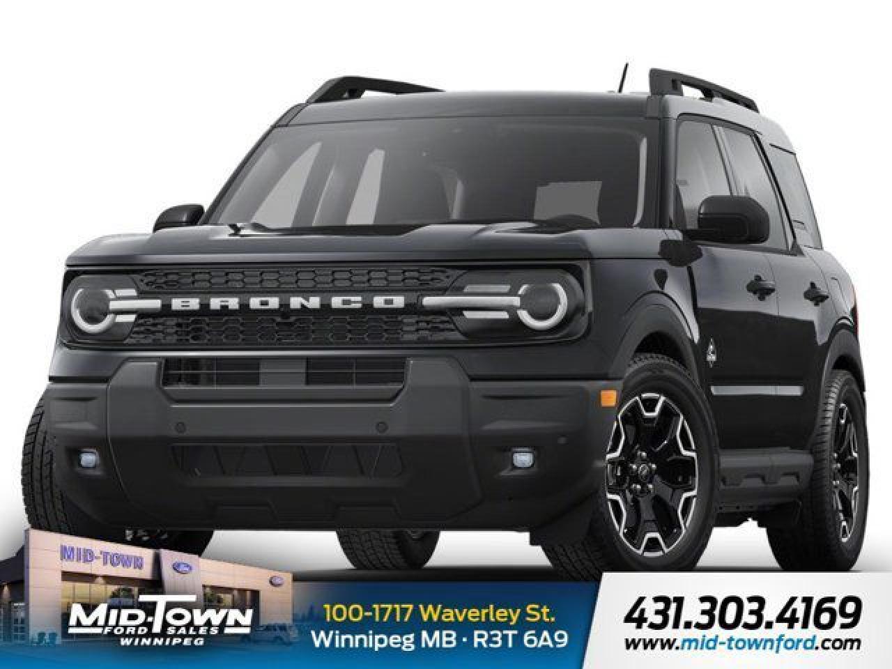 New 2025 Ford Bronco Sport Outer Banks | Power Moonroof | Molle Strap System for sale in Winnipeg, MB