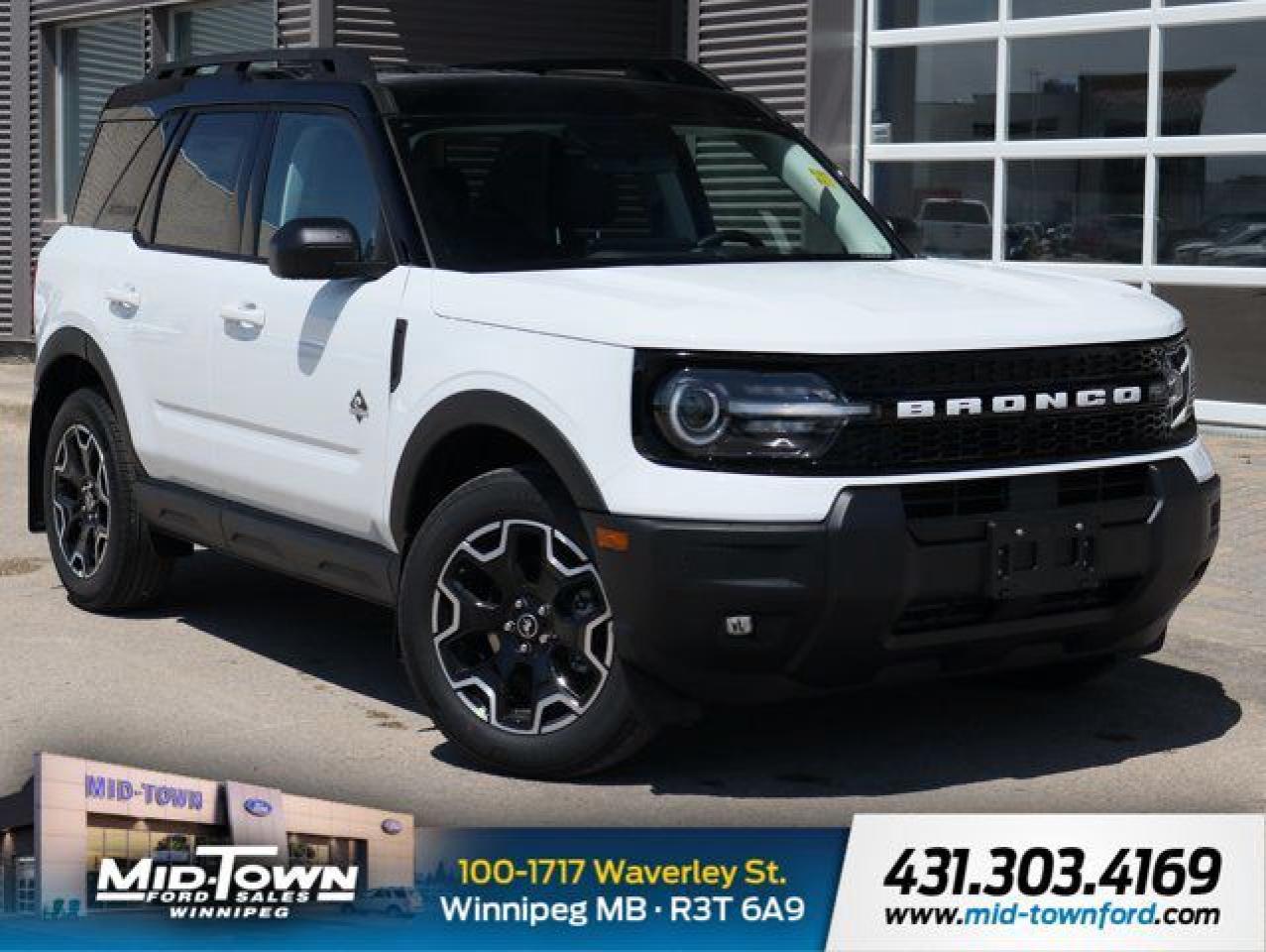 New 2025 Ford Bronco Sport Outer Banks | Molle Strap System | Auto Start-Stop for sale in Winnipeg, MB