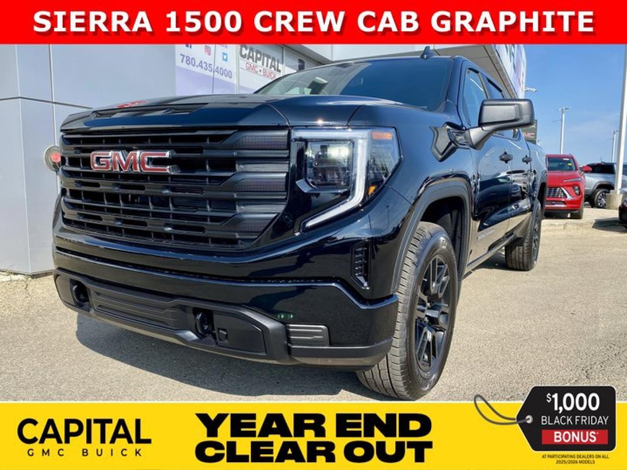 New 2025 GMC Sierra 1500 Crew Cab Pro for sale in Edmonton, AB