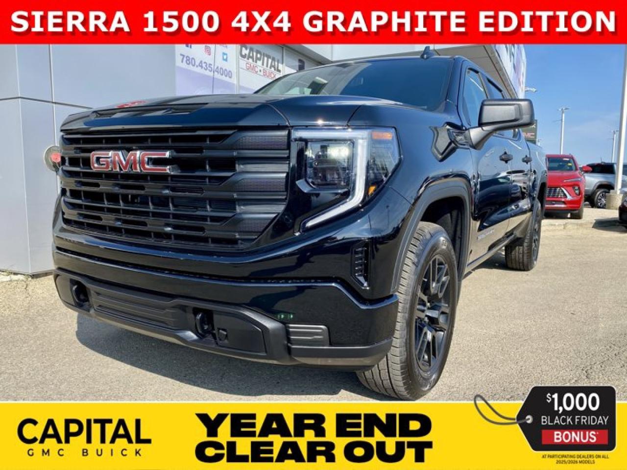 New 2025 GMC Sierra 1500 Crew Cab Pro for sale in Edmonton, AB