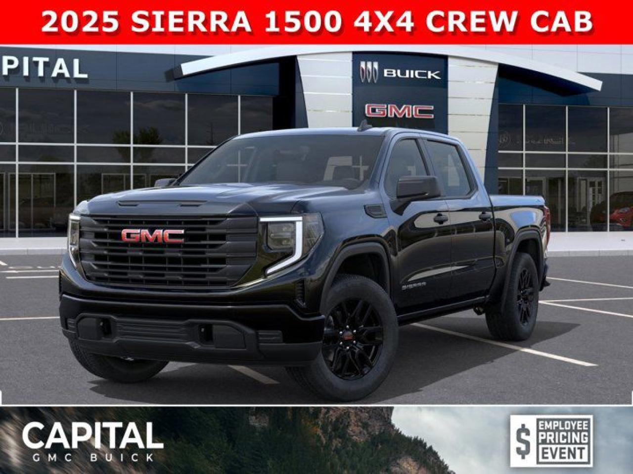 New 2025 GMC Sierra 1500 Crew Cab Pro for sale in Edmonton, AB
