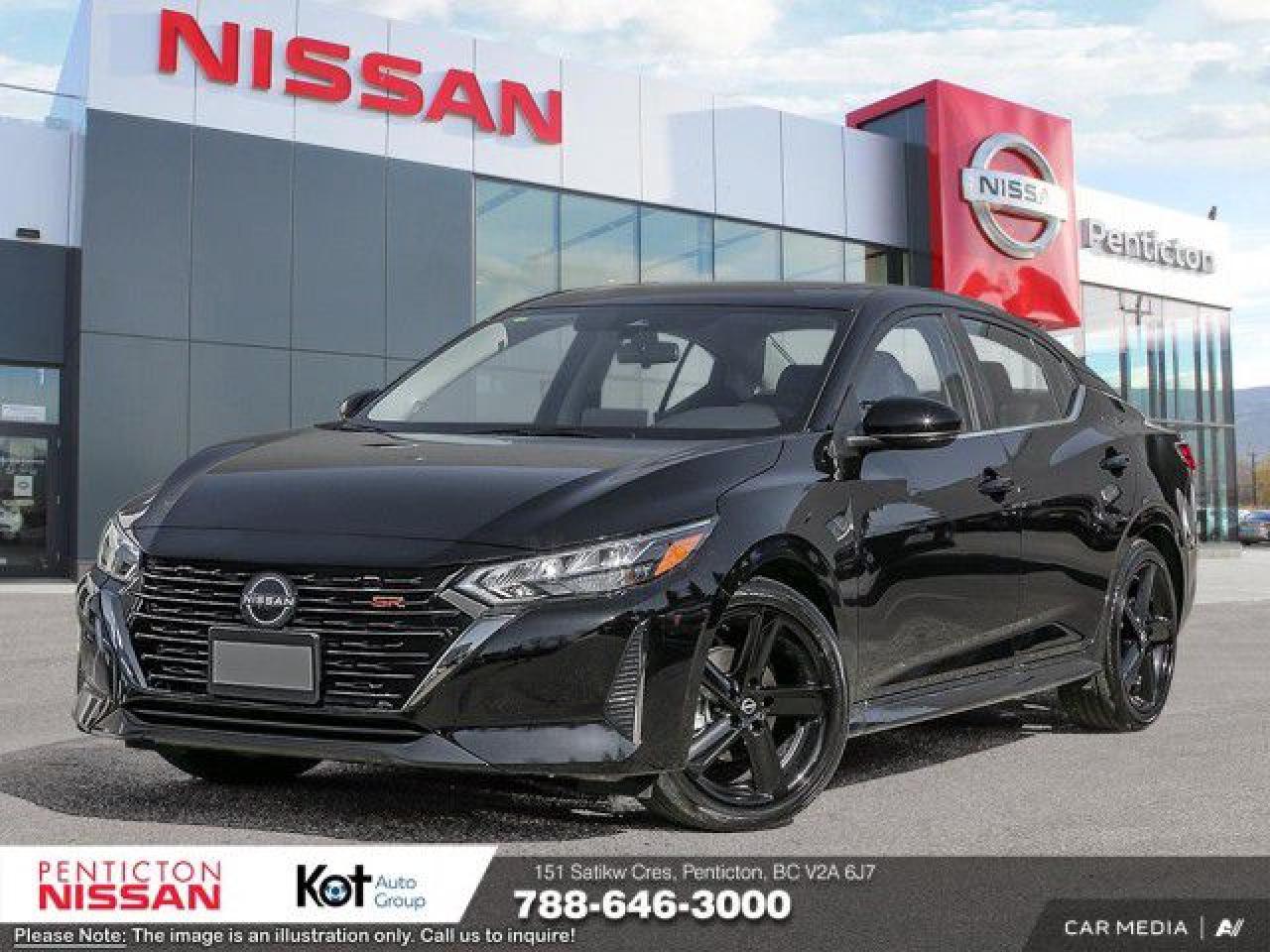 New 2025 Nissan Sentra SR MIDNIGHT EDITION FWD for sale in Penticton, BC