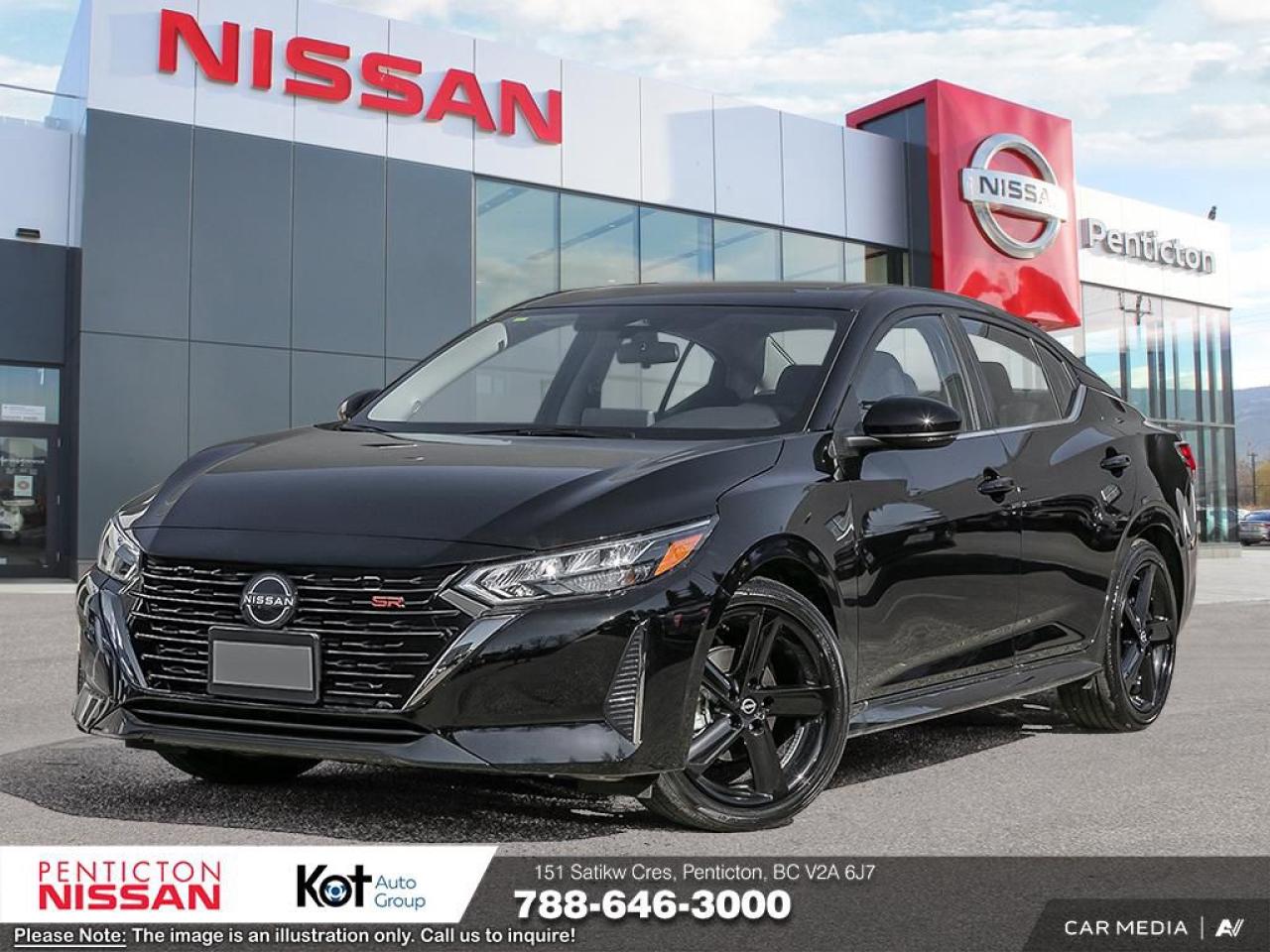 New 2025 Nissan Sentra SR MIDNIGHT EDITION FWD for sale in Penticton, BC