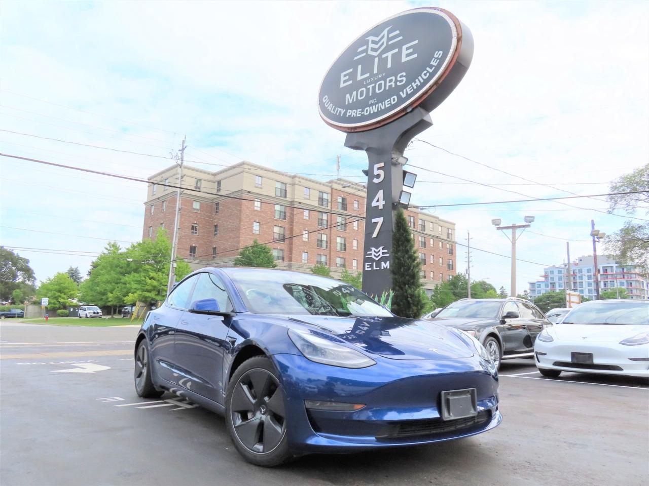 Used 2021 Tesla Model 3 STANDARD RANGE PLUS - Blind Spot Monitor !!! for sale in Burlington, ON