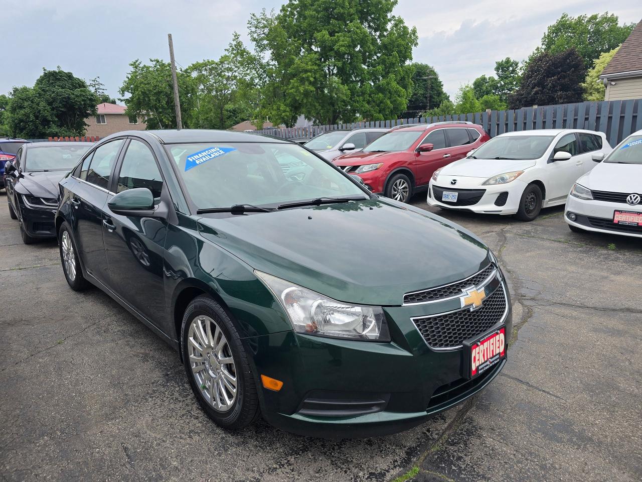 Used 2014 Chevrolet Cruze 4dr Sdn ECO for sale in Brantford, ON