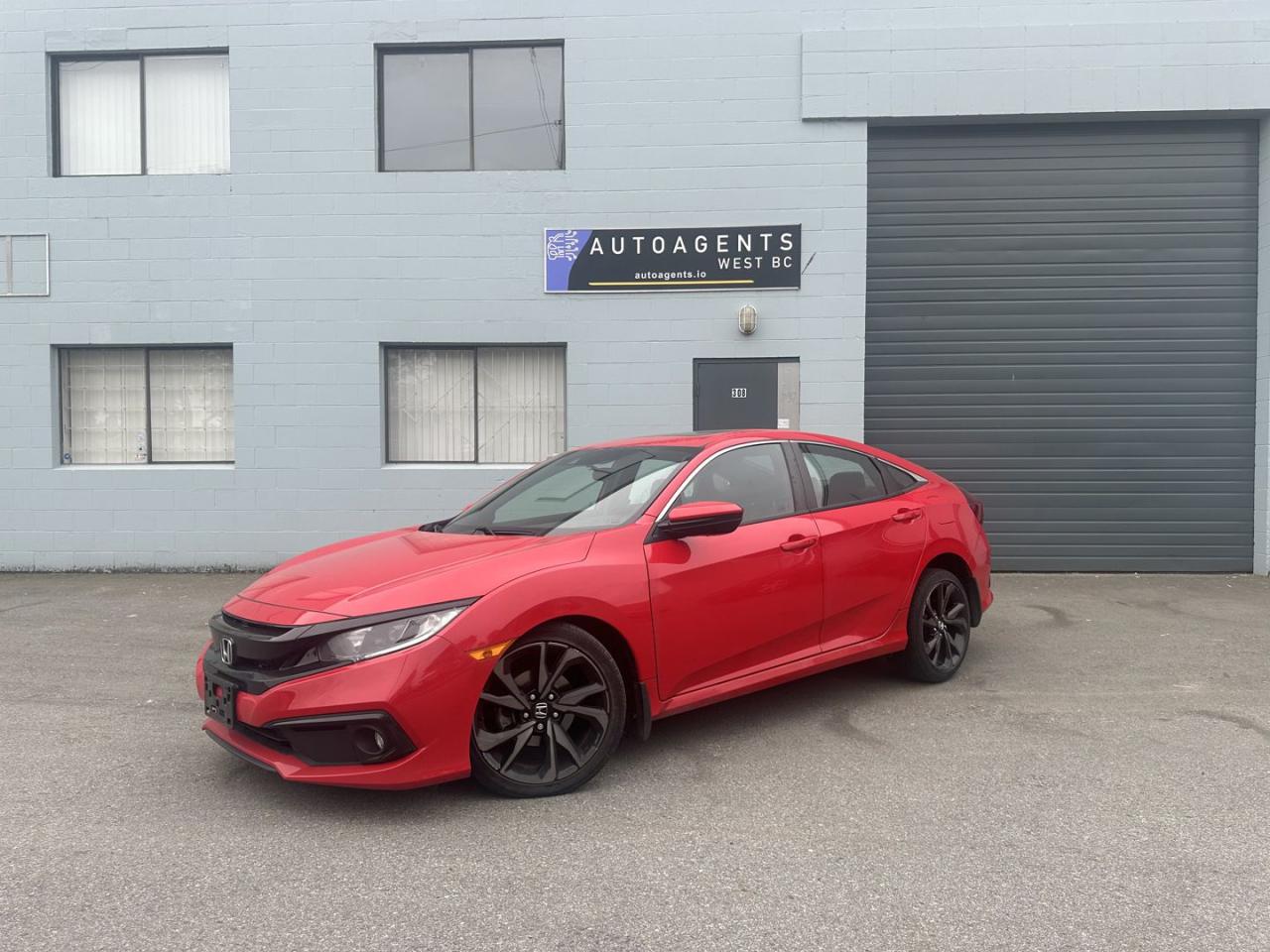 Used 2020 Honda Civic EX Honda Sensing Sedan CVT Accident Free - BC Local Vehicle for sale in Langley, BC