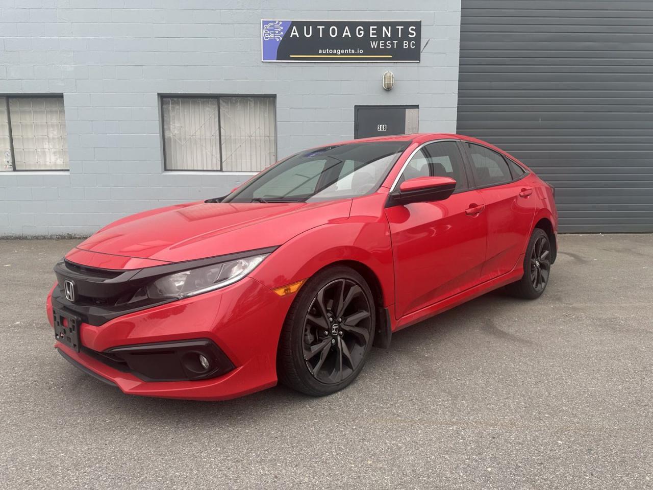 2020 Honda Civic EX Honda Sensing Sedan CVT Accident Free - BC Local Vehicle - Photo #2