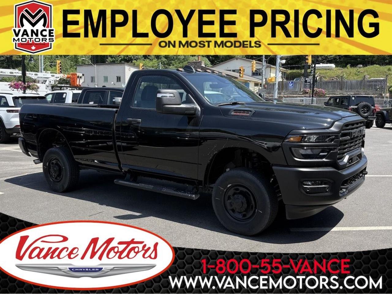 New 2025 RAM 2500 Tradesman 4x4 Reg Cab 8' Box for sale in Bancroft, ON