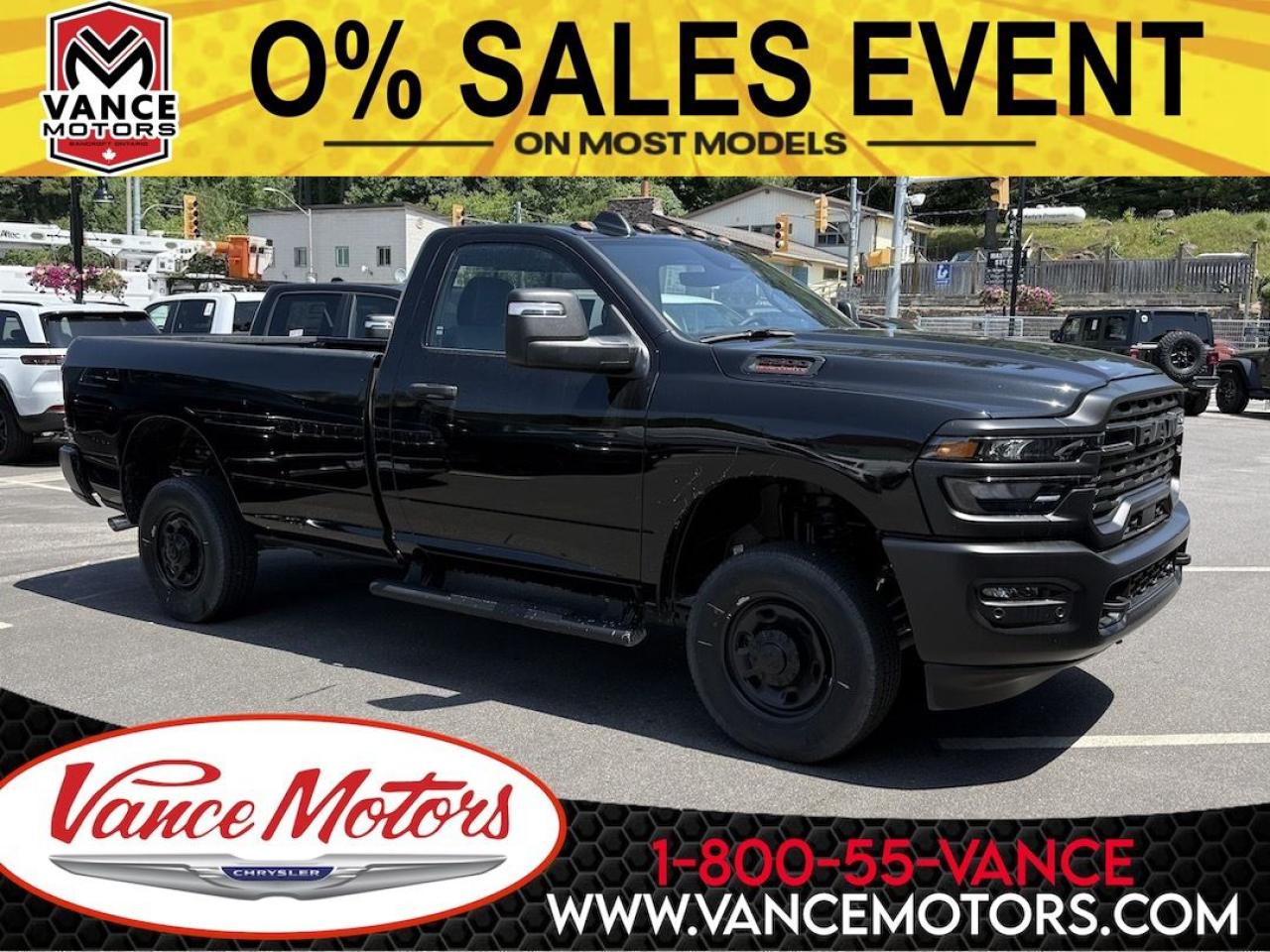 New 2025 RAM 2500 Tradesman 4x4 Reg Cab 8' Box for sale in Bancroft, ON