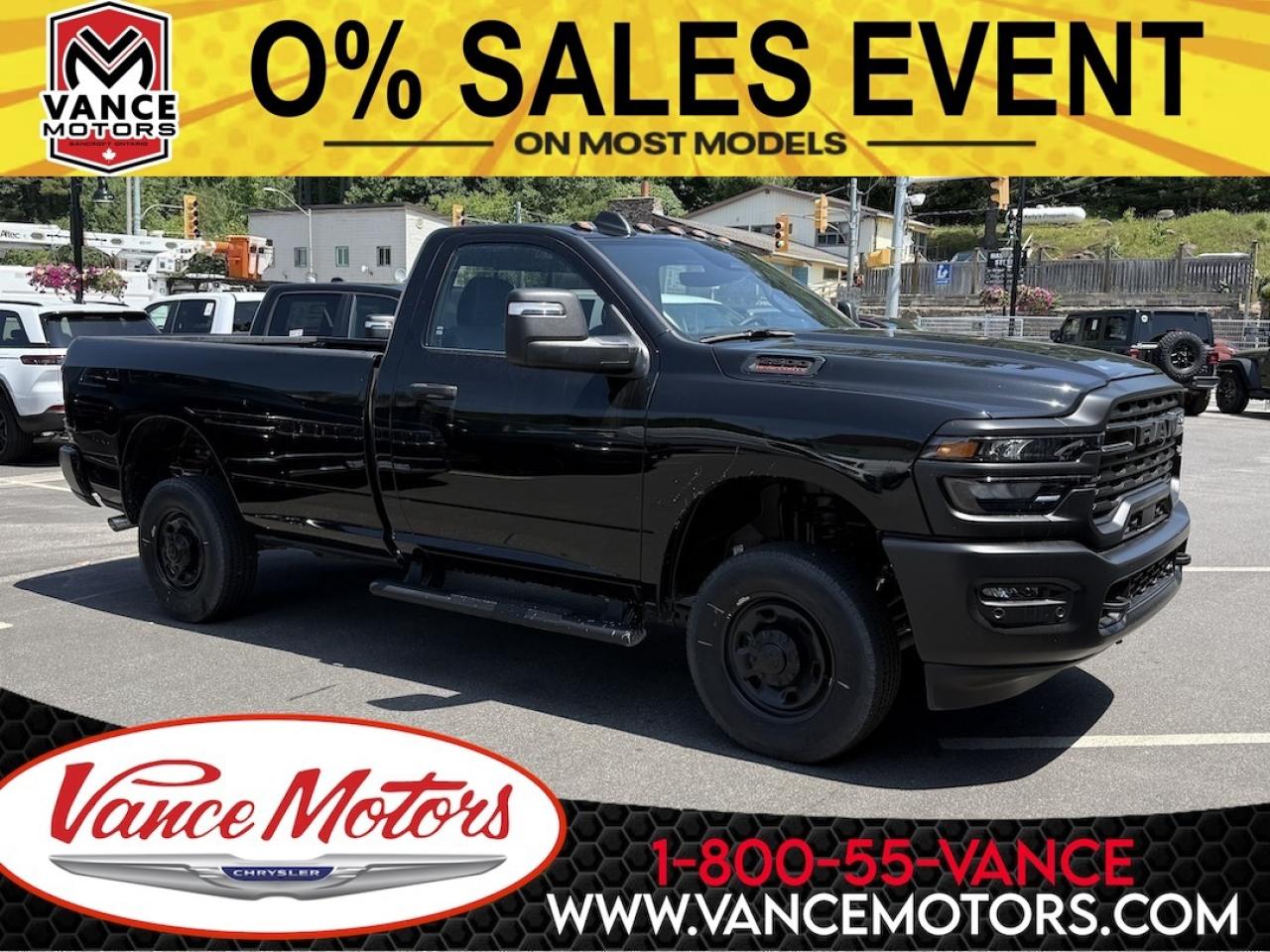 New 2025 RAM 2500 Tradesman 4x4 Reg Cab 8' Box for sale in Bancroft, ON