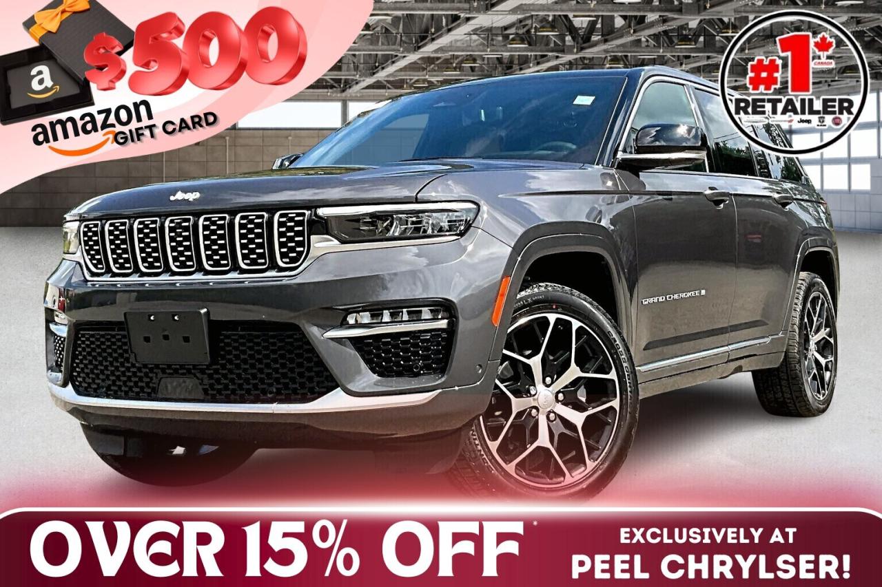 New 2025 Jeep Grand Cherokee SUMMIT RESERVE | Lux Tech 5 | Adv Pro Tech 4 | for sale in Mississauga, ON