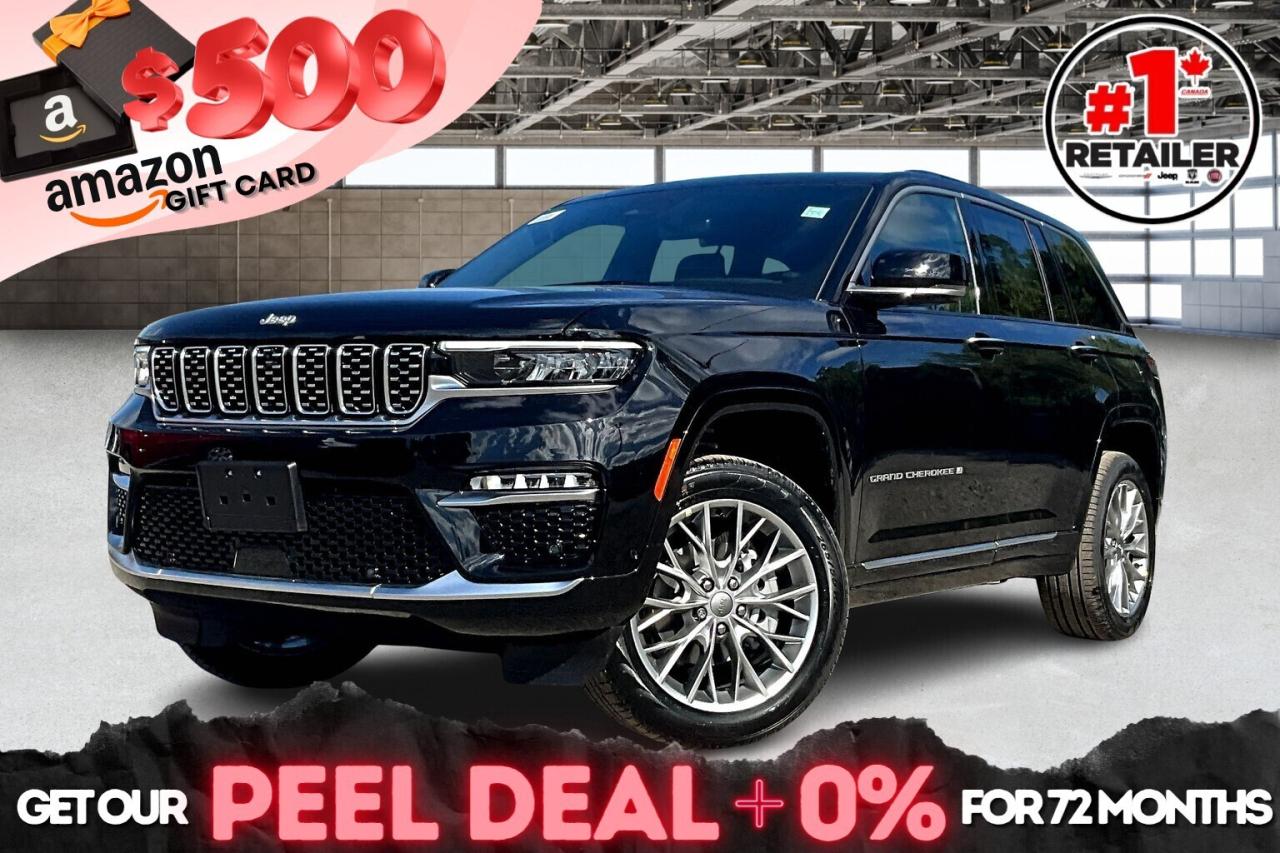 New 2025 Jeep Grand Cherokee SUMMIT | Nappa Leather | Htd & Cooled seats for sale in Mississauga, ON