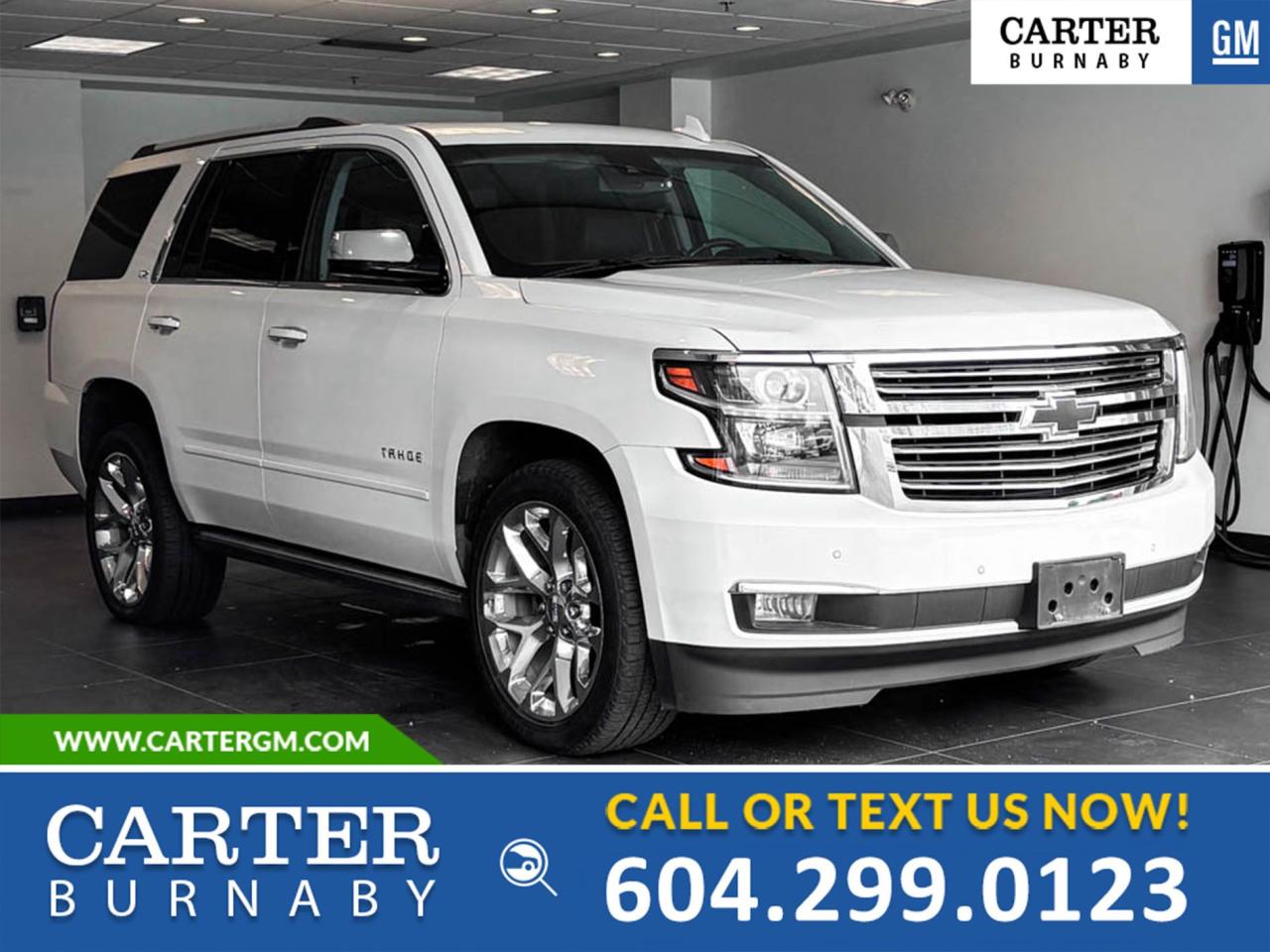 Used 2016 Chevrolet Tahoe LTZ 4WD | SUNROOF/POWER & HEATED SEATS for sale in Burnaby, BC