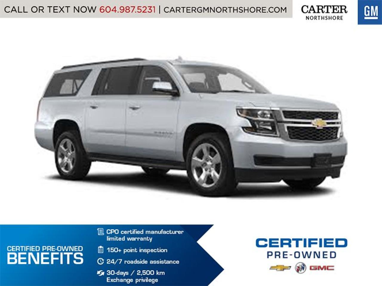 Used 2016 Chevrolet Suburban LT | Sunroof/Auto Climate Ctrl/Bose/Cruise Ctrl for sale in North Vancouver, BC