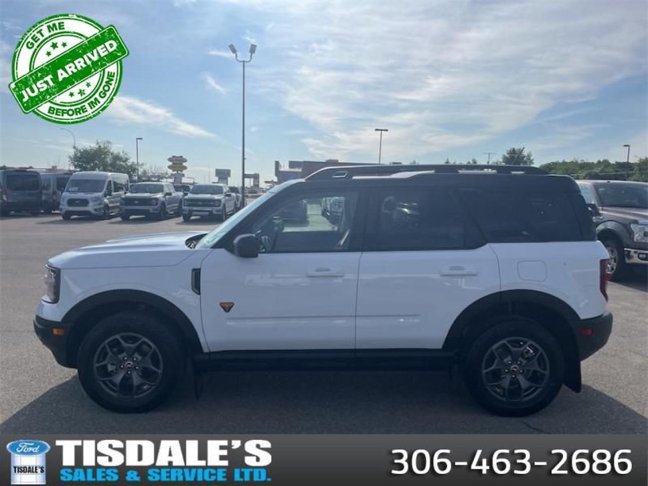 Used 2022 Ford Bronco Sport Badlands  -  Heated Seats for sale in Kindersley, SK