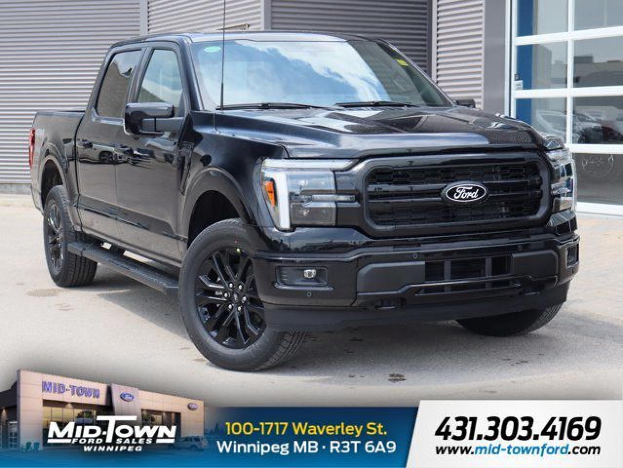 New 2025 Ford F-150 LARIAT | Mobile Office Pack | Heated Seats for sale in Winnipeg, MB