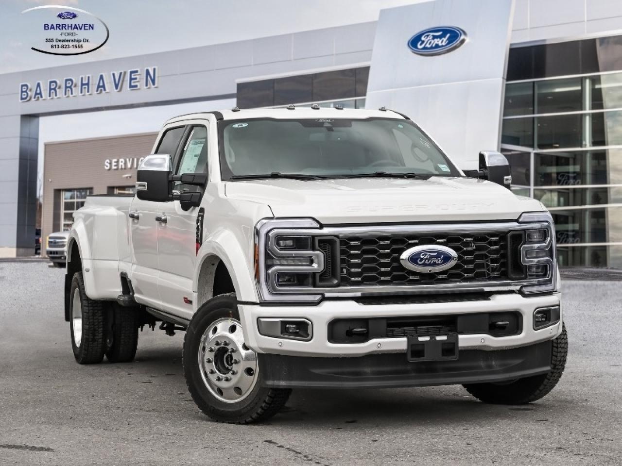 New 2025 Ford F-450 Super Duty DRW Platinum for sale in Ottawa, ON