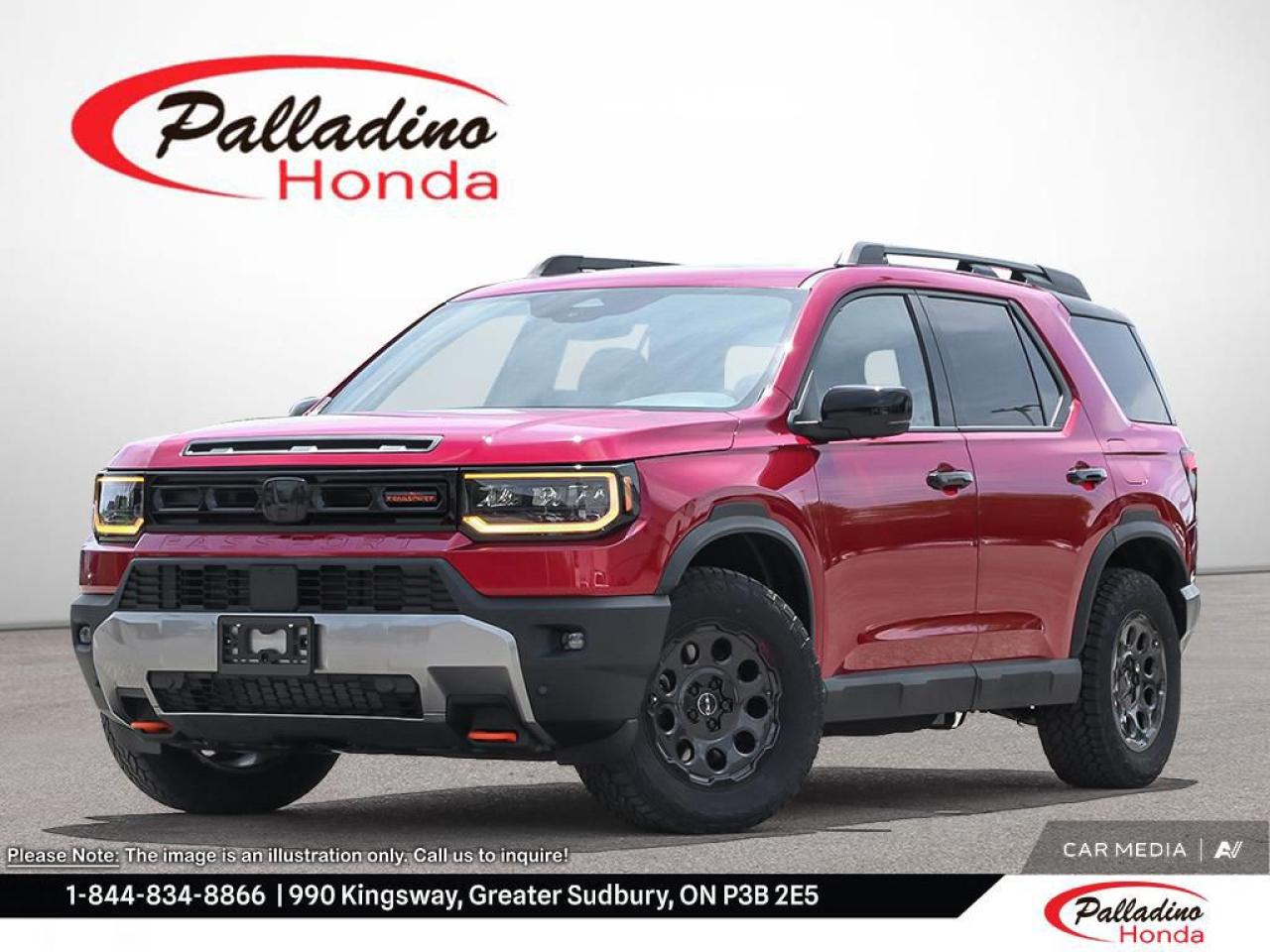 New 2026 Honda Passport TrailSport Touring Blackout for sale in Greater Sudbury, ON