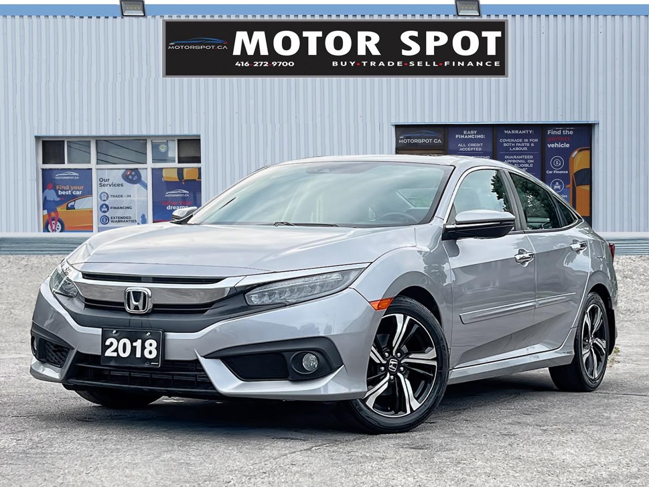 Used 2018 Honda Civic Touring Sedan CVT for sale in Scarborough, ON