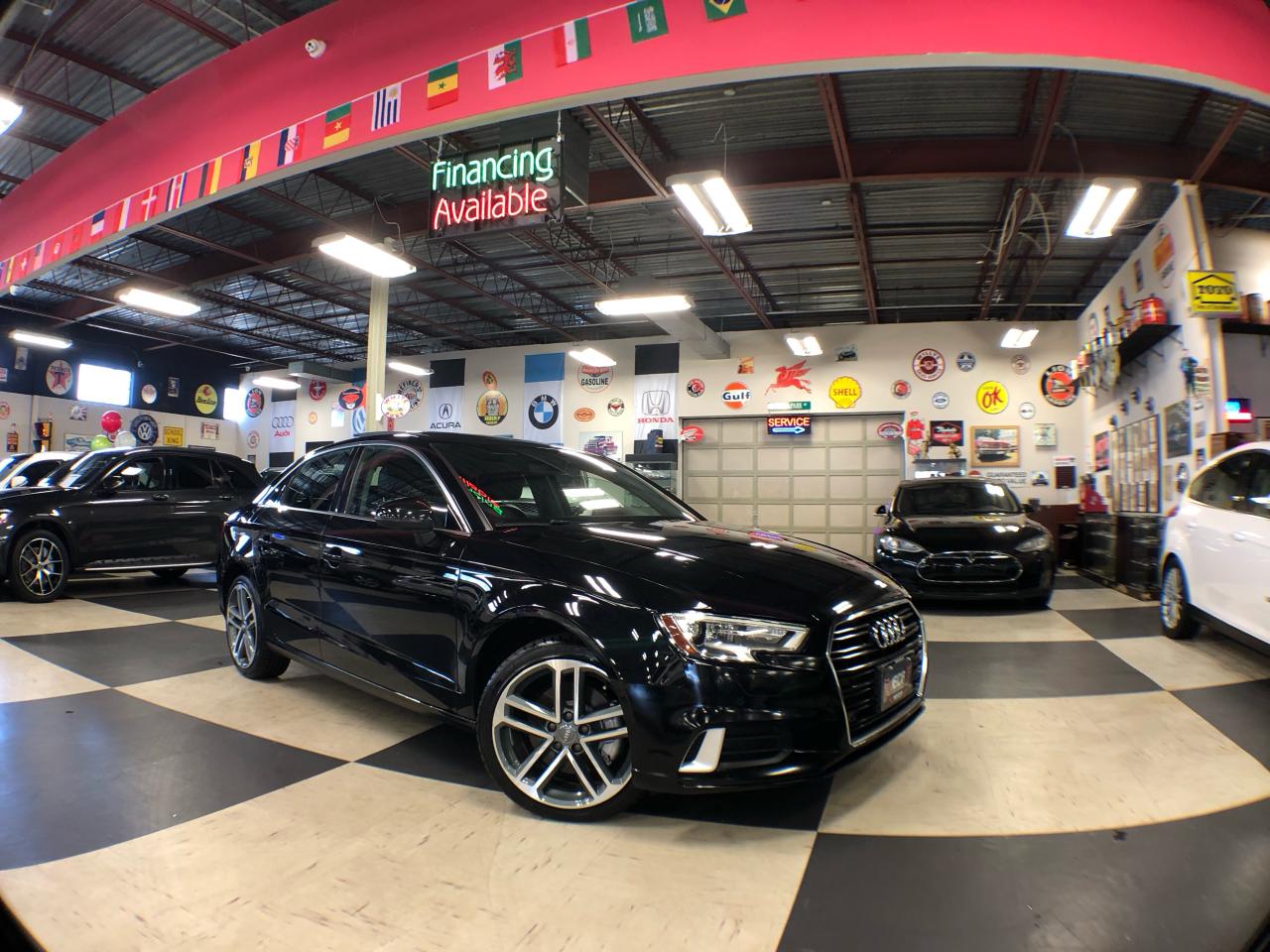 2018 Audi A3 PROGRESSIV AWD LEATHER PANO/ROOF H/SEAT CAMERA