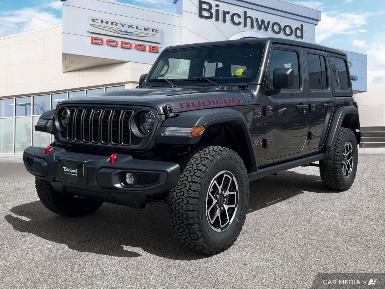 New 2025 Jeep Wrangler Rubicon | 0% SALES EVENT or UP TO 20% SAVINGS | 100 YEARS IN CANADA | for sale in Winnipeg, MB