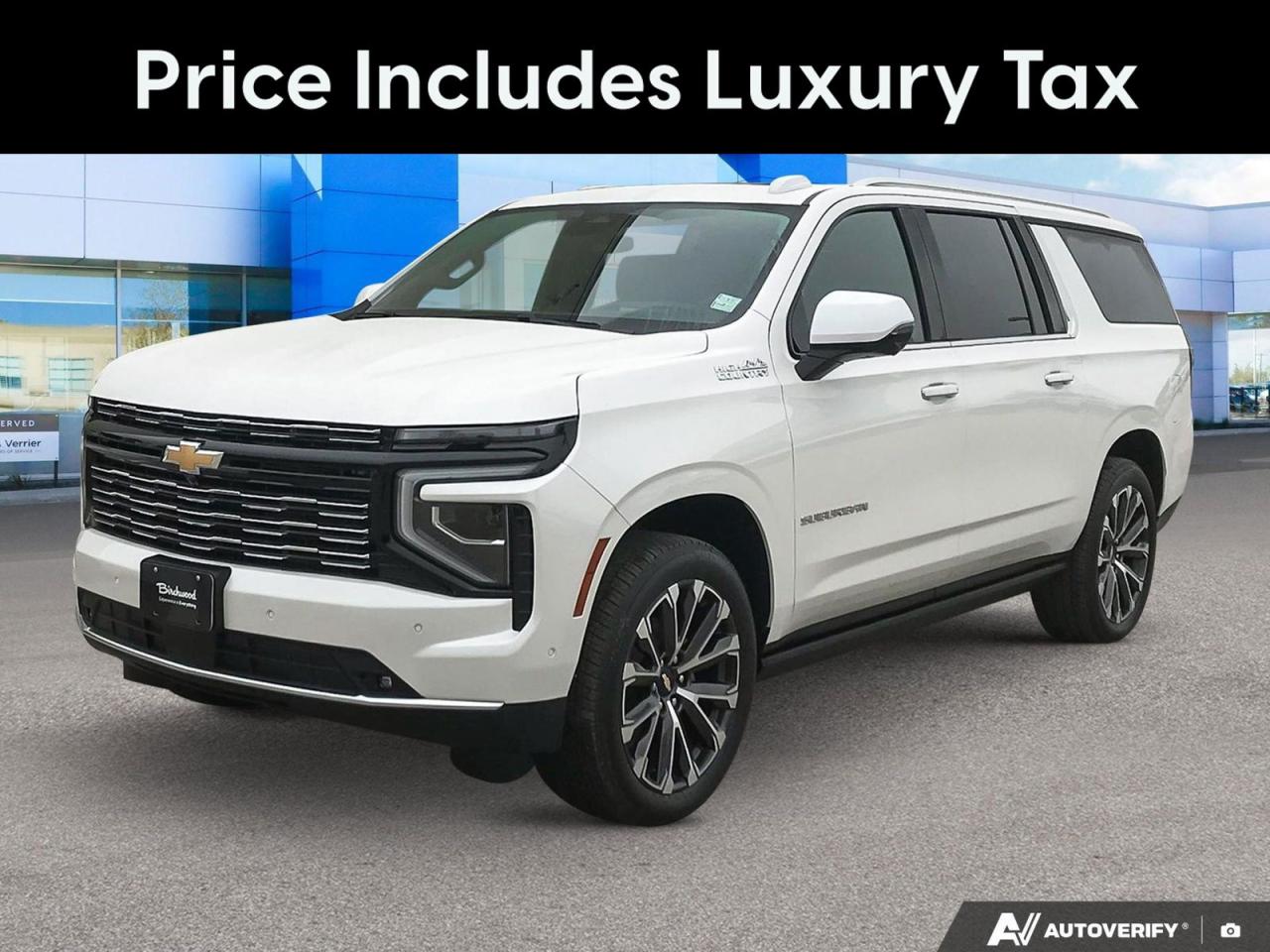 New 2025 Chevrolet Suburban High Country | 2025 Model Clear Out | for sale in Winnipeg, MB