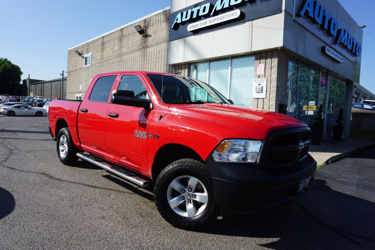 2015 RAM 1500 V6 DIESEL TRADESMAN CREW 4WD *FREE ACCIDENT*DODGE MAINTAIN* CAMERA BLUETOOTH RUNNING BOARDS CRUISE ALLOYS - Photo #8