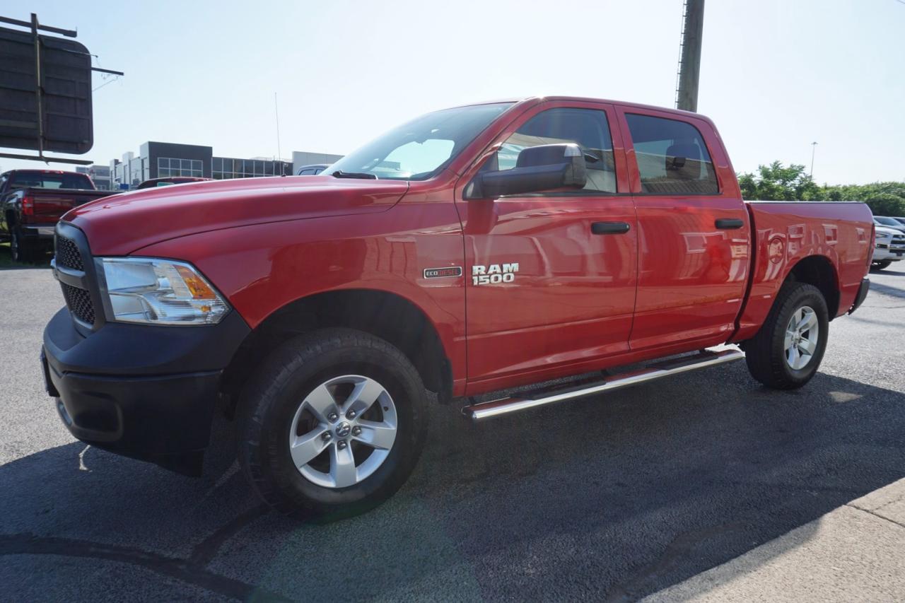 2015 RAM 1500 V6 DIESEL TRADESMAN CREW 4WD *FREE ACCIDENT*DODGE MAINTAIN* CAMERA BLUETOOTH RUNNING BOARDS CRUISE ALLOYS - Photo #3