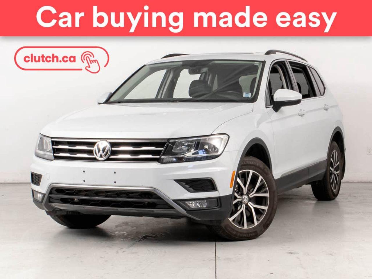 Used 2018 Volkswagen Tiguan Comfortline AWD w/ Apple CarPlay & Android Auto, Dual Zone A/C, Rearview Cam for sale in Bedford, NS