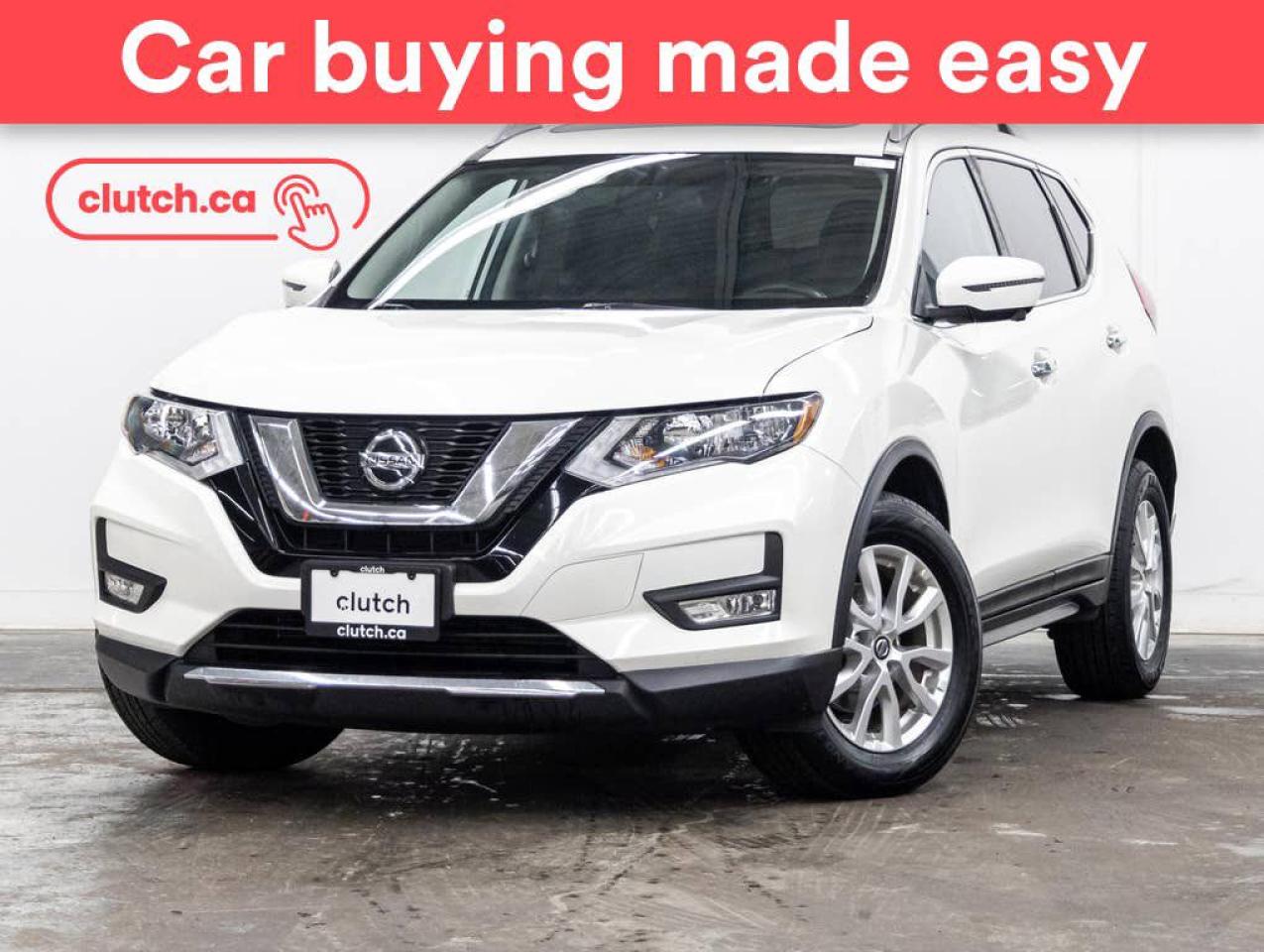 Used 2018 Nissan Rogue SV AWD w/ Technology Pkg w/ Apple CarPlay & Android Auto, Panoramic Moonroof, Nav for sale in Toronto, ON