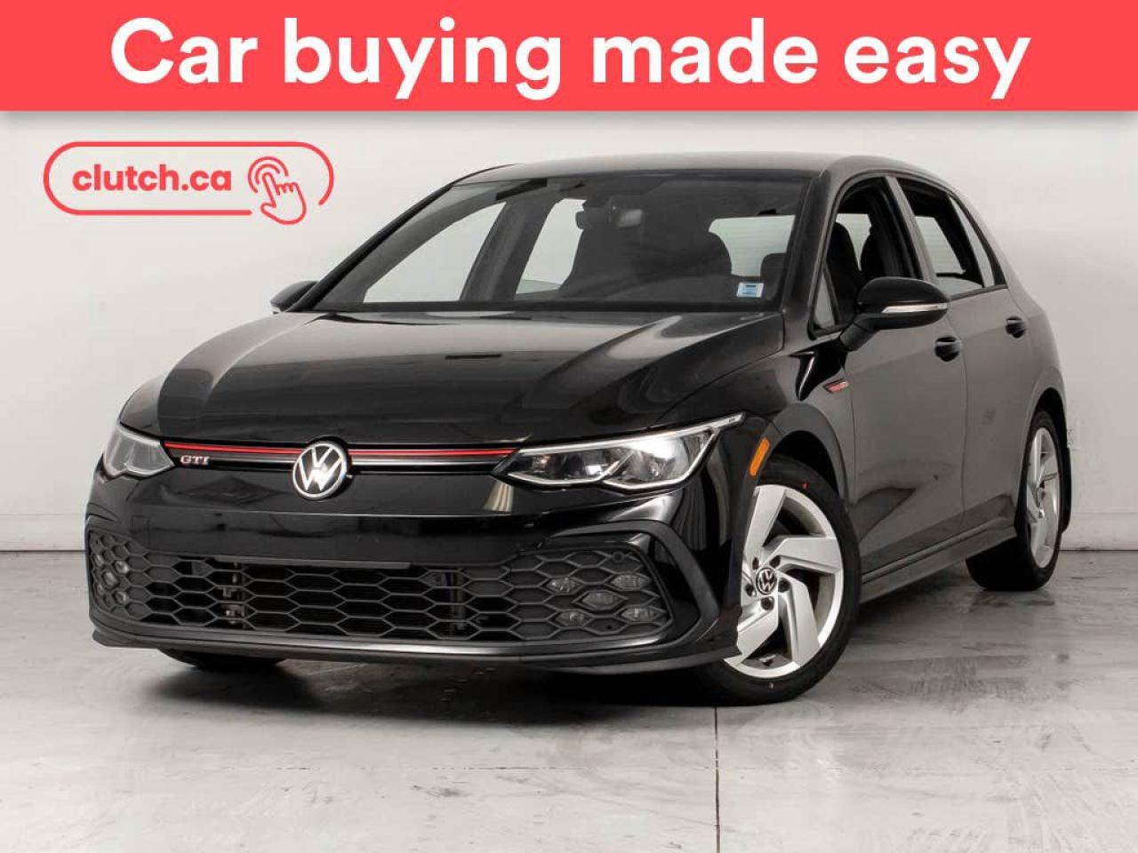 Used 2023 Volkswagen Golf GTI GTI w/ Apple CarPlay & Android Auto, Rearview Cam, Dual Zone A/C for sale in Bedford, NS