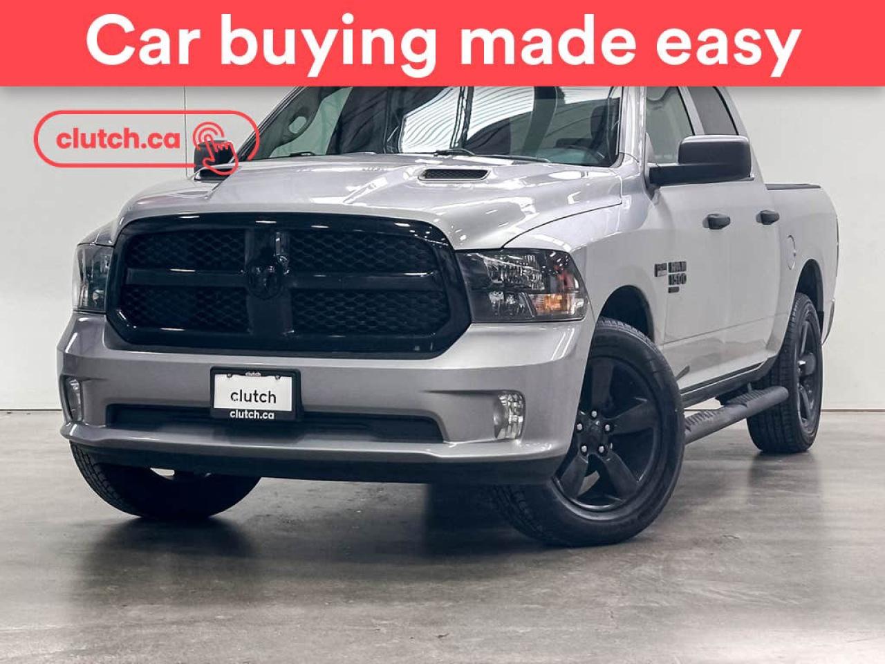 Used 2020 RAM 1500 Classic Express Crew Cab 5 1/2 ft 4x4 w/ Apple CarPlay, Heated Front Seats, Rearview Cam for sale in Toronto, ON