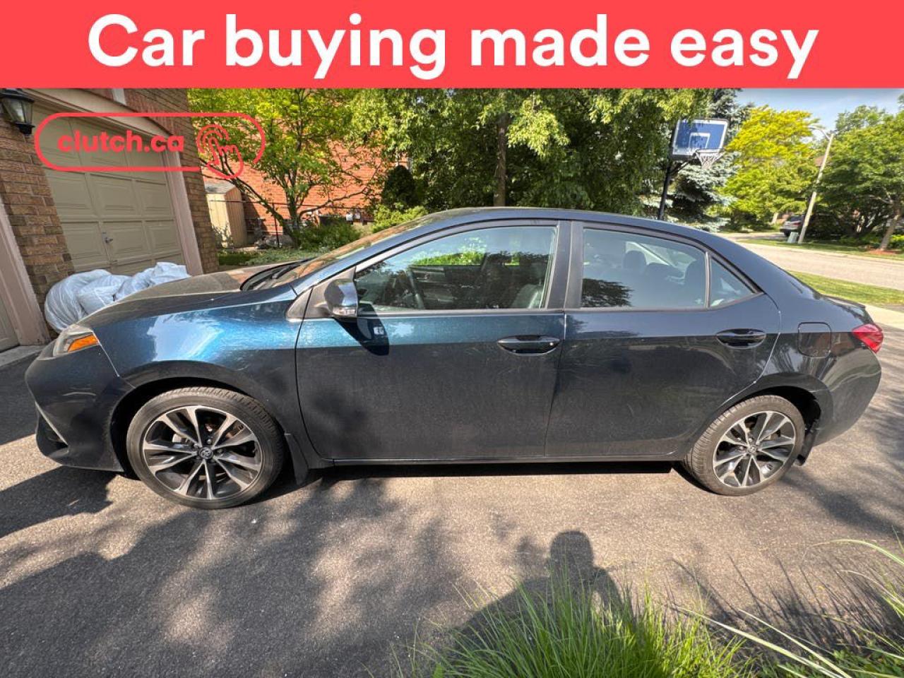 Used 2019 Toyota Corolla SE w/ Upgrade Pkg. w/ Apple CarPlay, Heated Front Seats, Rearview Cam for sale in Toronto, ON