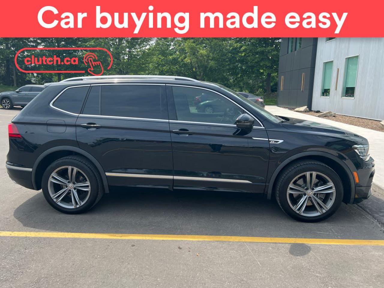 Used 2021 Volkswagen Tiguan Highline w/ R-Line Pkg. w/ Apple CarPlay, Heated Front Seats, Rearview Cam for sale in Toronto, ON