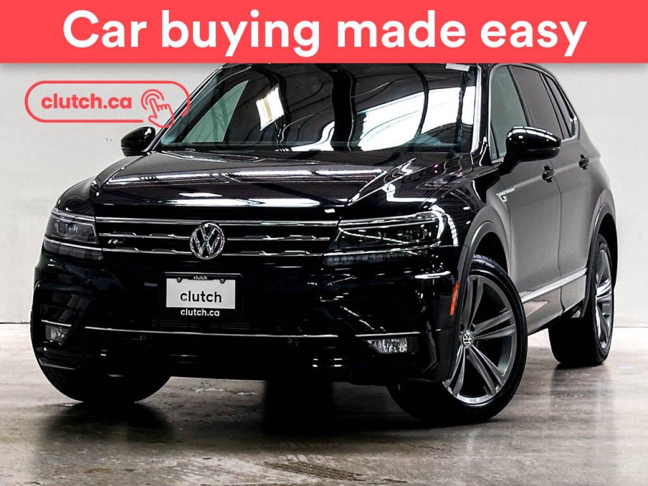 Used 2021 Volkswagen Tiguan Highline AWD w/ R-Line Pkg. w/ Apple CarPlay, Heated Front Seats, Rearview Cam for sale in Toronto, ON