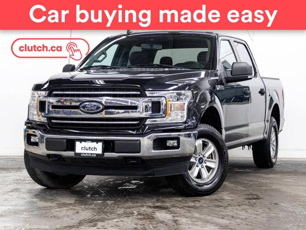 Used 2020 Ford F-150 XLT SuperCrew 5 1/2 ft 4x4 w/ Apple CarPlay, Rearview Cam, A/C for sale in Toronto, ON