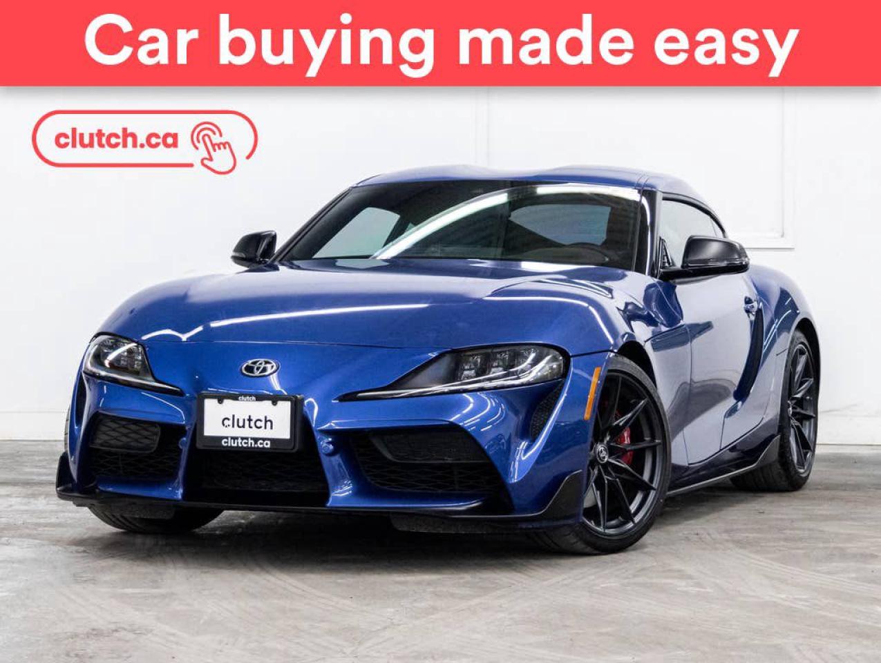 Used 2024 Toyota Supra GR Coupe w/ Apple CarPlay, Nav, Wireless Charging for sale in Toronto, ON