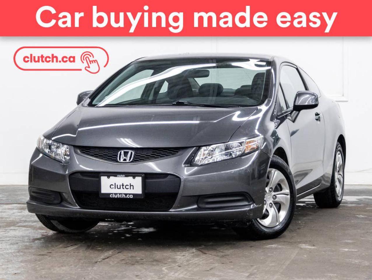 Used 2013 Honda Civic EX w/Bluetooth, Cruise Control, 12v Socket for sale in Toronto, ON