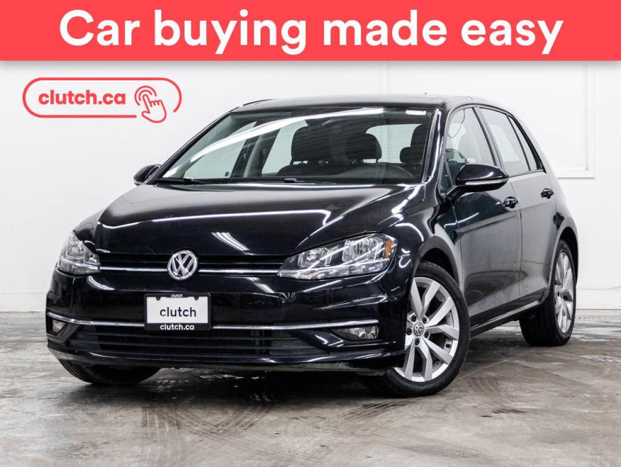 Used 2021 Volkswagen Golf Highline w/Apple CarPlay & Android Auto, Heated Front Seats, Backup Cam for sale in Toronto, ON