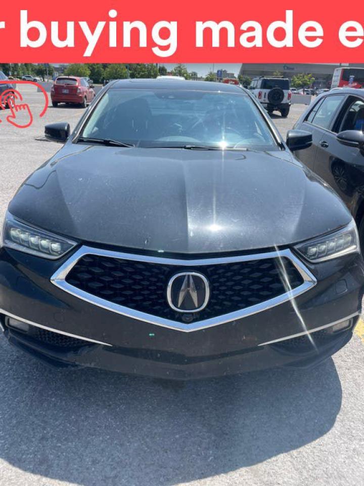 Used 2018 Acura TLX SH-AWD w/ Elite Pkg. w/ Apple CarPlay, Heated Front Seats, Rearview Cam for sale in Toronto, ON