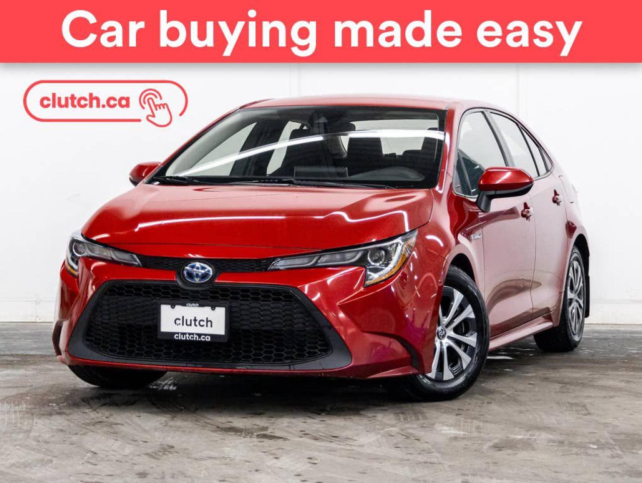 Used 2020 Toyota Corolla Hybrid w/ Apple CarPlay, Heated Front Seats, Rearview Cam for sale in Toronto, ON