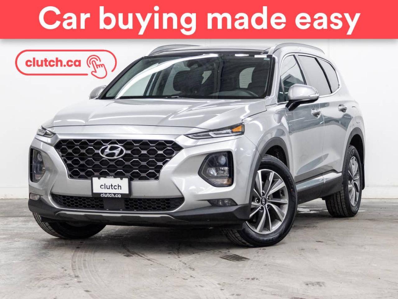 Used 2020 Hyundai Santa Fe Preferred AWD w/ Sun & Leather Pkg w/ Apple CarPlay & Android Auto, Rearview Cam, Dual Zone Climate Control for sale in Toronto, ON