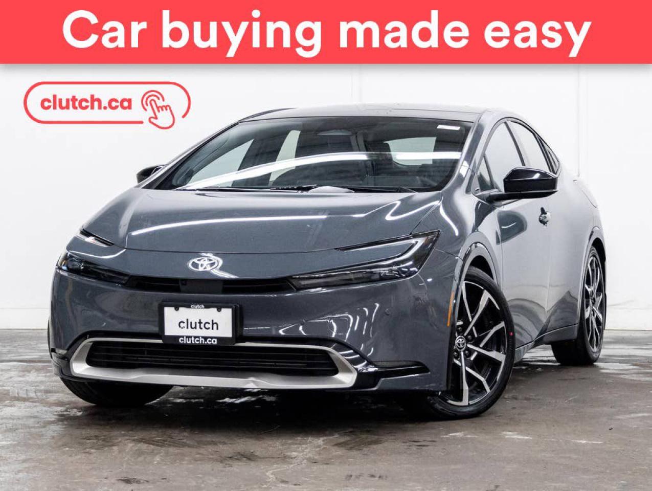 Used 2023 Toyota Prius Prime XSE Premium w/Apple CarPlay, Heated Front Seats, Backup Cam for sale in Toronto, ON