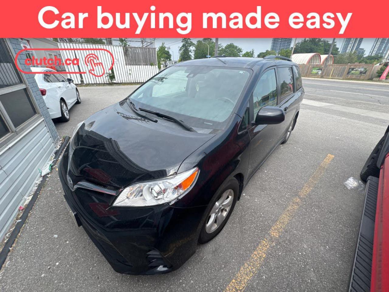 Used 2020 Toyota Sienna LE 8-Pass w/ Front Heated Seats, Rearview Cam, Climate Control for sale in Toronto, ON