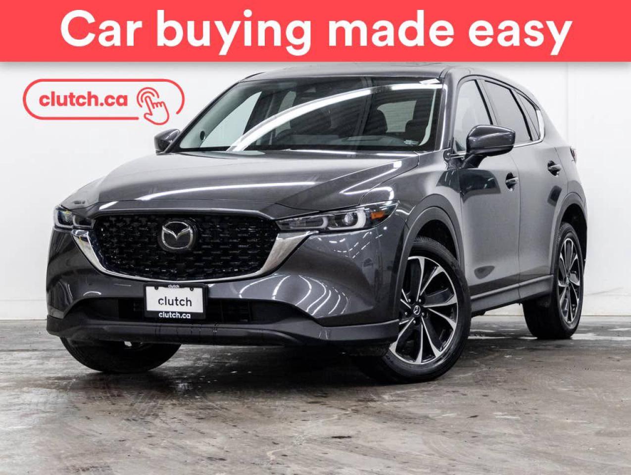 Used 2022 Mazda CX-5 GT AWD w/Apple CarPlay & Android Auto, Heated Front Seats, Backup Cam for sale in Toronto, ON