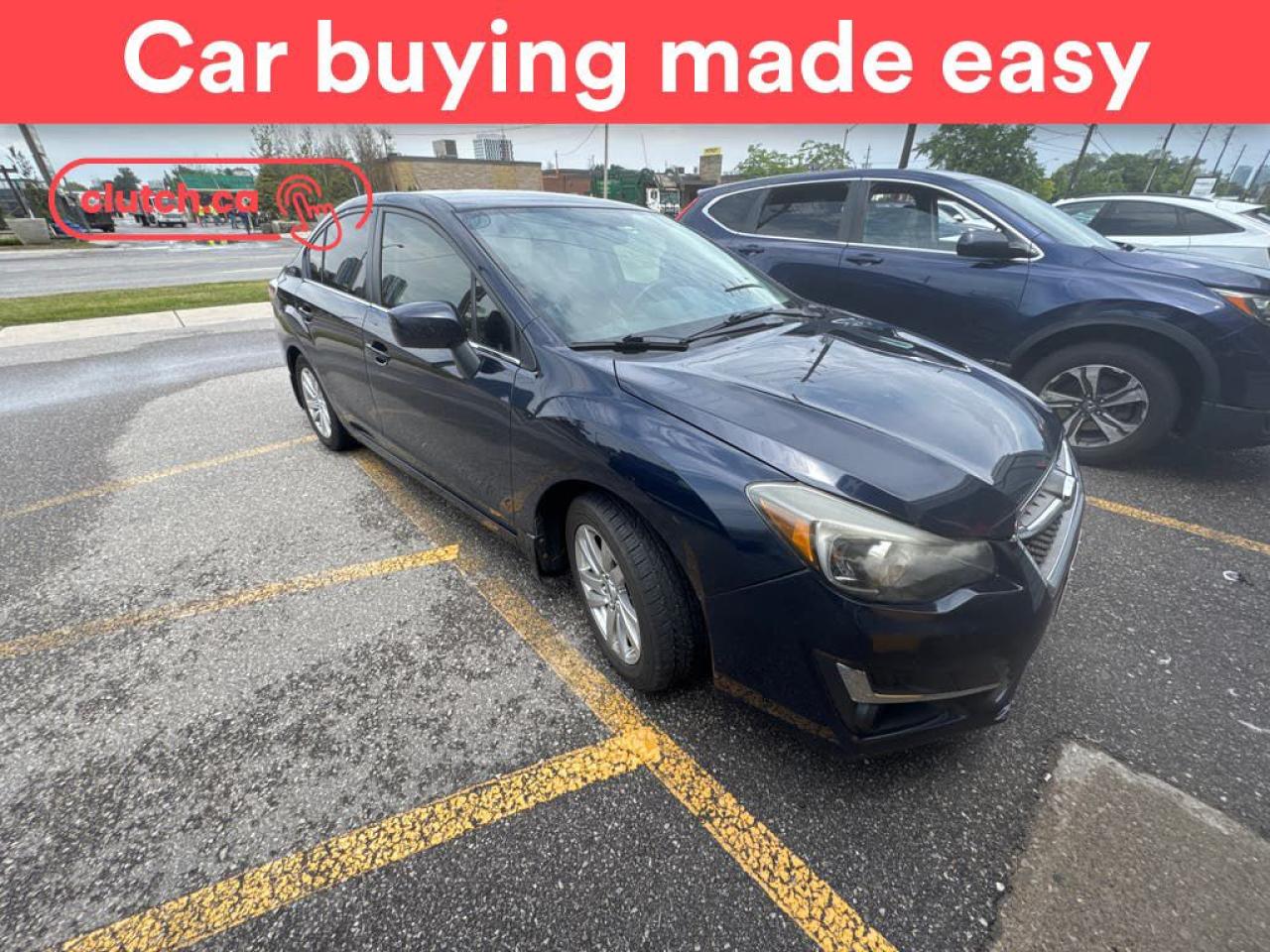Used 2015 Subaru Impreza 2.0i Touring Package w/ Front Heated Seats, Rearview Cam, Climate Control for sale in Toronto, ON