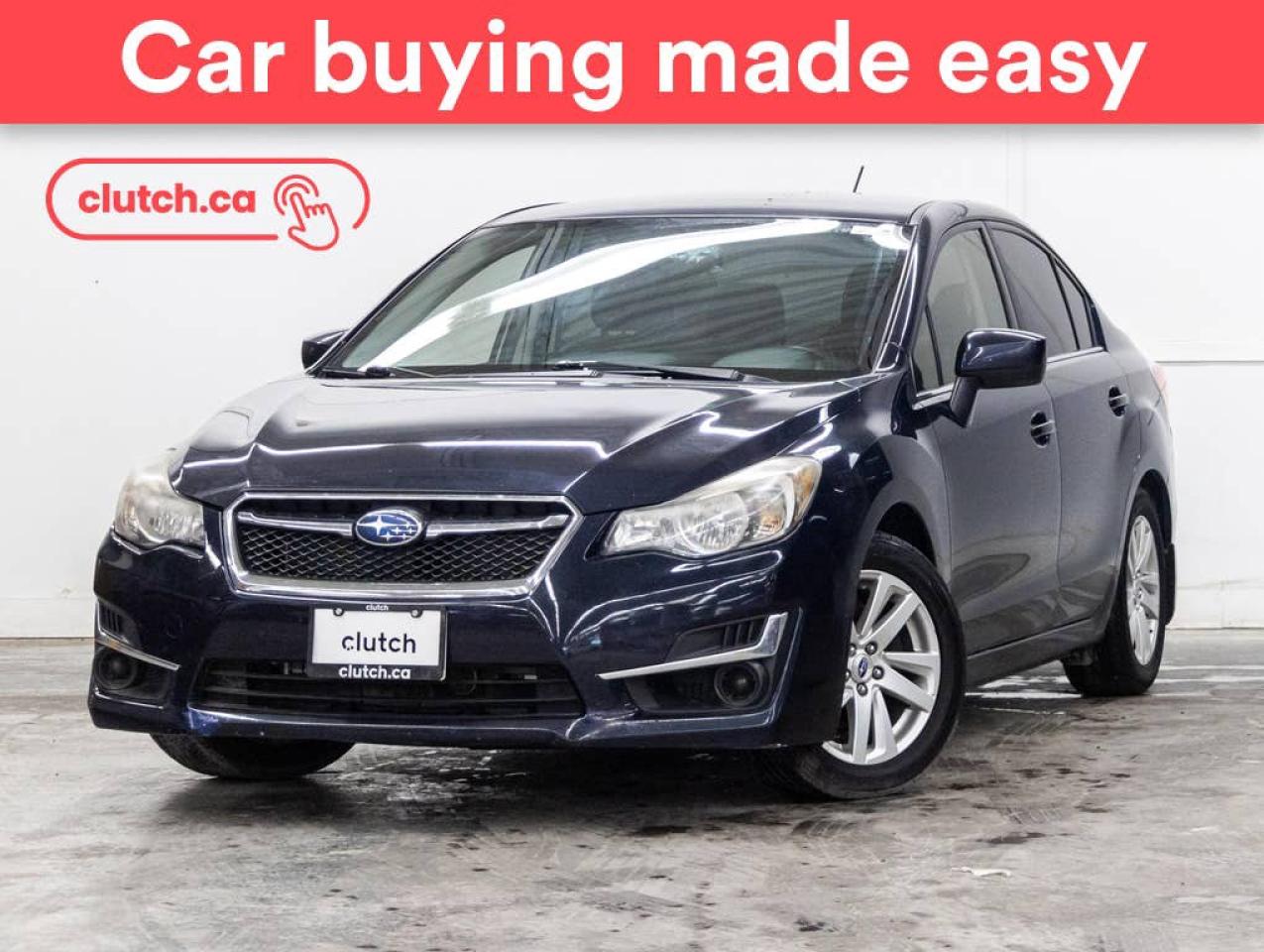 Used 2015 Subaru Impreza Touring AWD w/ Front Heated Seats, Rearview Cam, Climate Control for sale in Toronto, ON