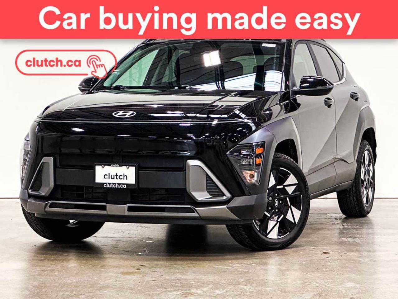 Used 2024 Hyundai KONA Preferred AWD w/ Trend Pkg. w/ Apple CarPlay, Heated Front Seats, Rearview Cam for sale in Toronto, ON
