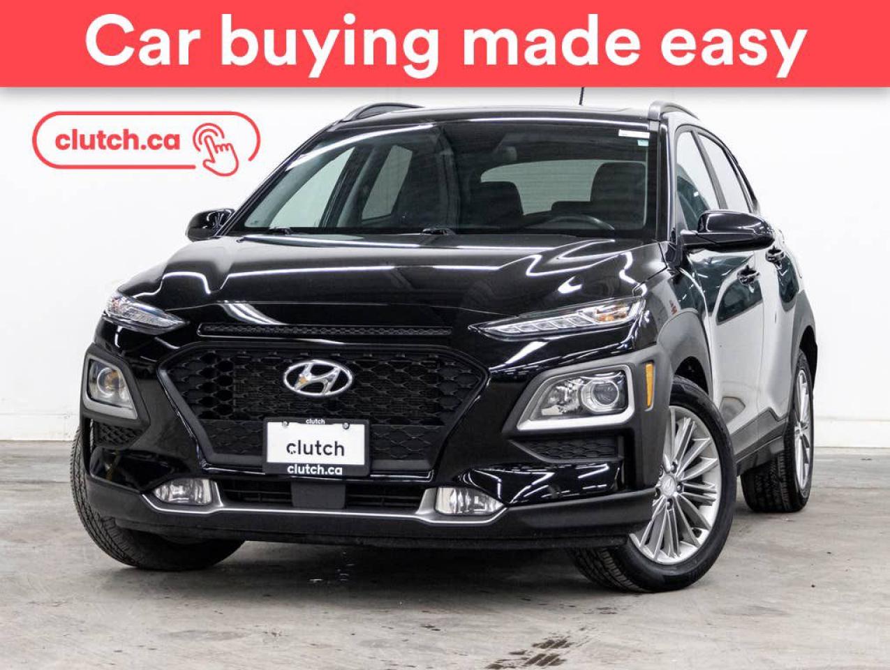 Used 2018 Hyundai KONA Luxury AWD w/ Apple CarPlay & Android Auto, Rearview Cam, Climate Control for sale in Toronto, ON