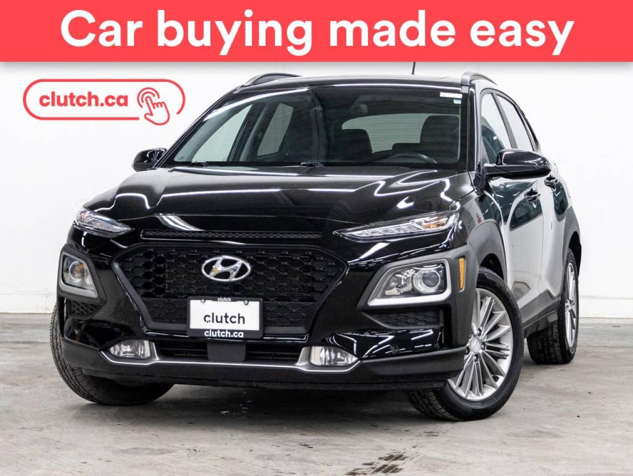 Used 2018 Hyundai KONA Luxury AWD w/ Apple CarPlay & Android Auto, Rearview Cam, Climate Control for sale in Toronto, ON